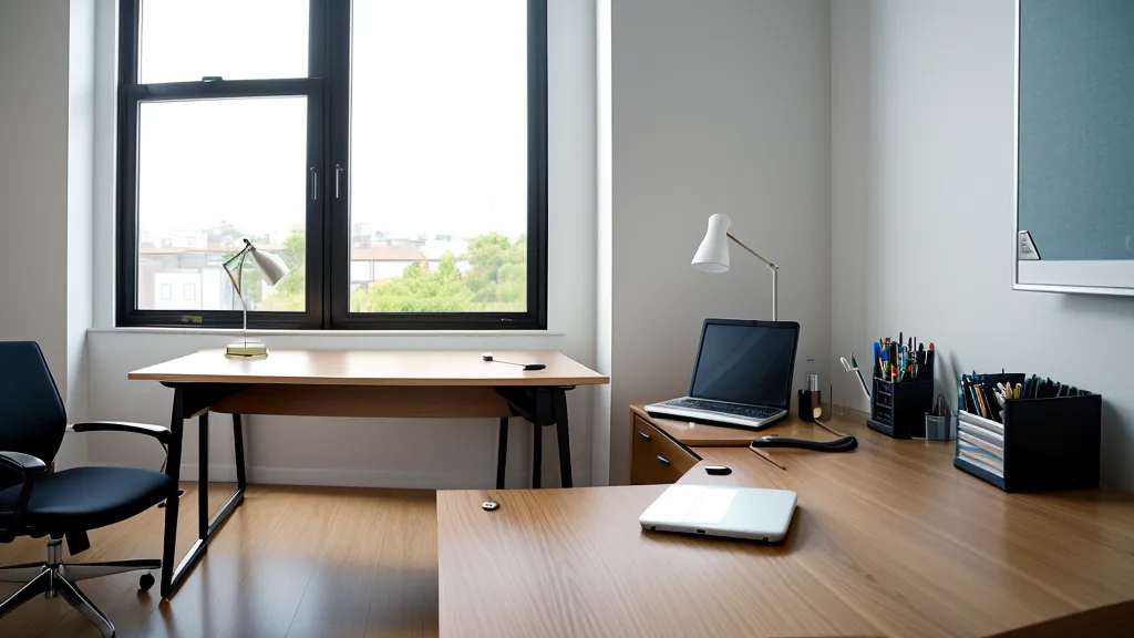 A software developer working at a desk with a VPN active.