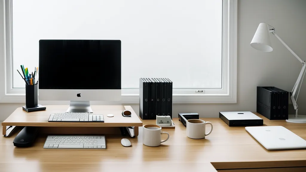 Laptop on wooden desk displaying browser network traffic analysis in soft window light
