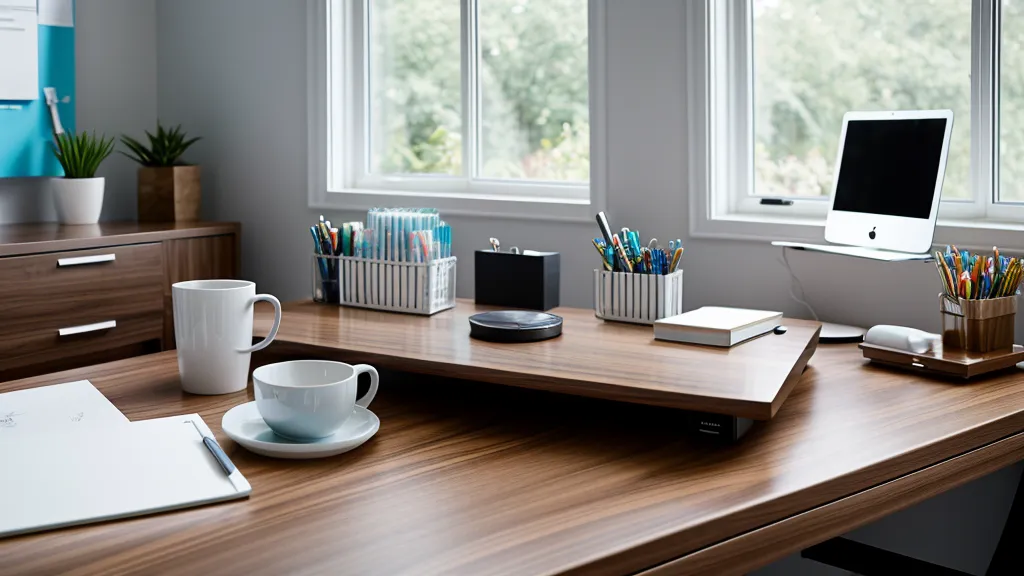 A modern internet router with glowing blue LED indicator lights